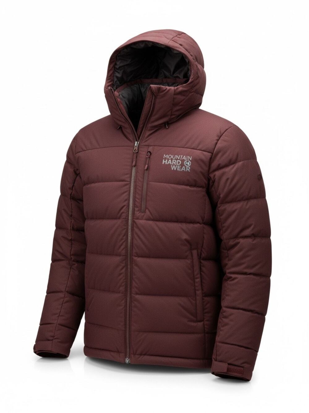 Mountain Hardwear Men’s Stretchdown Hoody Down Jacket | Burgundy | Large